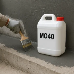 استفاده از چسب بتن آب بند MO40