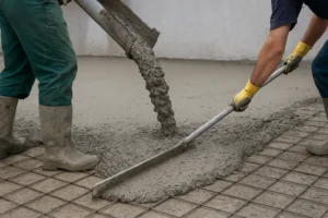 بتن ریزی کف