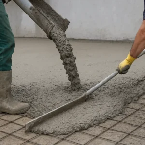 بتن ریزی کف